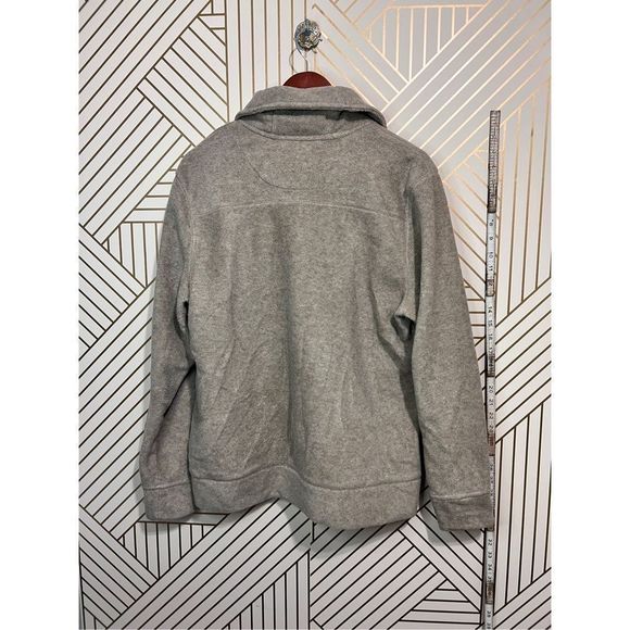 10,000 Ft Above Sea Level Women's Fleece Collared Cardigan Tan/Light Brown Sz XL - Picture 5 of 6